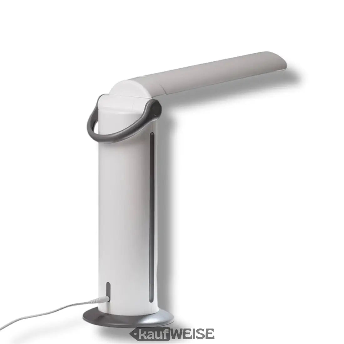 Weiße und graue adjustable Desk Lampe Daylight Twist 2 LED mit CRI 95 E35070