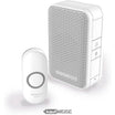 Honeywell Home DC311N draadloze deurbel - draagbaar en werkt op batterijen | Wit | Luid en duidelijk