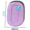 Hondenmand roze grijs (M, 80x50cm) | Duurzaam & Gerecycled | Gemaakt in Italië