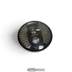 Ronde LED-koplamp met dubbele lens | E24 straatgoedkeuring | ca. 14 cm | Voor motor, trike, quad en e-step