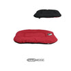 Hondenmand "Love Story" dier (rood) maat M | Wasbaar en antislip | Met omkeerbaar kussen voor kleine tot middelgrote honden