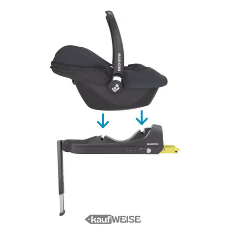 Maxi-Cosi CabrioFix i-Size basisstation | ISOFIX & Klik & Go | Voor CabrioFix i-Size | Zwart