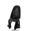 Qibbel Air Maxi kinderfietsstoeltje - zwart, bagagerek, 22kg