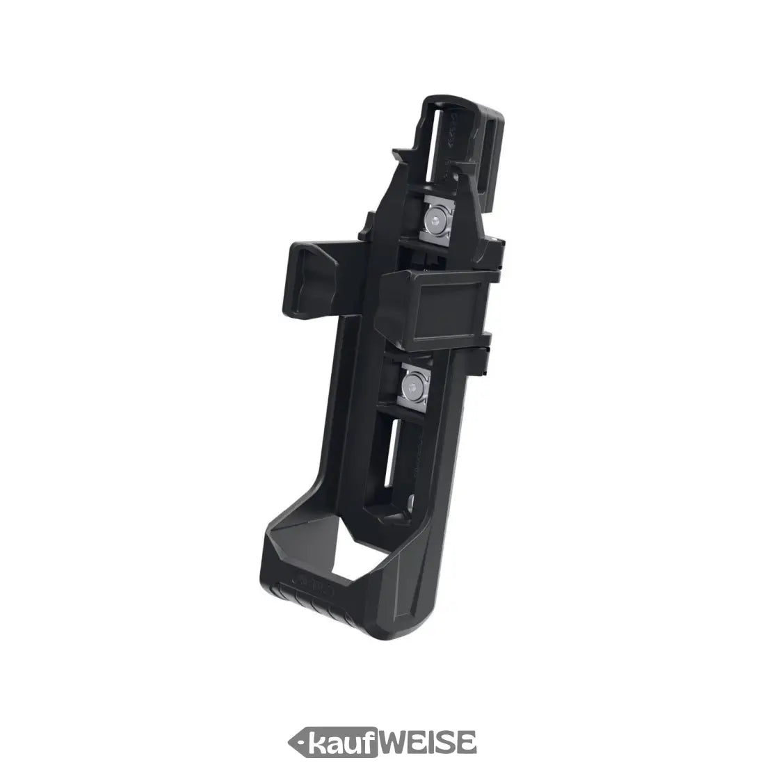 Schwarzer Plastik Fahrradflaschenhalter für ABUS Bordo Granit 6500K/120 SH