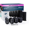 Arlo Ultra 2 4K beveiligingssysteem met 4 camera's (zwart)