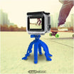 Celly Squiddy Flexibele mobiele telefoonhouder | Statief met zuignappen | Universeel | Blauw
