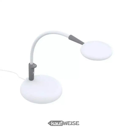 Weiß verstellbare Schreibtischlampe für stabile Beleuchtung und besseren Blickwinkel