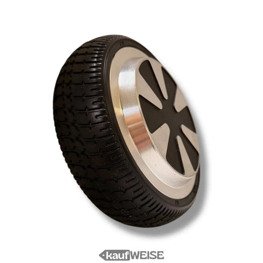 Vervangende wielnaafmotorbehuizing voor hoverboard 6,5 inch | Incl. massieve rubberen band en velg | ZONDER achterklep | Doe-het-zelf &amp; reparatie