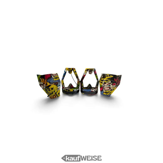 Hoverboard Behuizingset Graffiti | 8 Inch | Zwart Multicolor | Met Speaker & Bluetooth-Platine