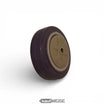 Reservewiel voor hoverkart 4 inch (100x32) | Grijs | Verkrijgbaar met of zonder velg | Lekbestendig &amp; Onderhoudsvrij