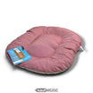 Hondenmand roze, ovaal | Lila gemêleerd, gerecycled materiaal, Made in Italy | 60 x 46 of 80 x 50 cm