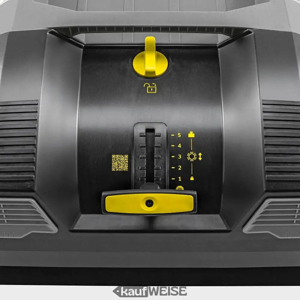 Gelber und schwarzer Kärcher Kehrmaschinenpressure Washer Griff für KM 70/20 C