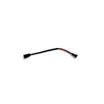 Laadbus met kabel voor hoverboard en e-step | Ronde DC-laadbus, 2-polig | 15,5 cm, zonder moer