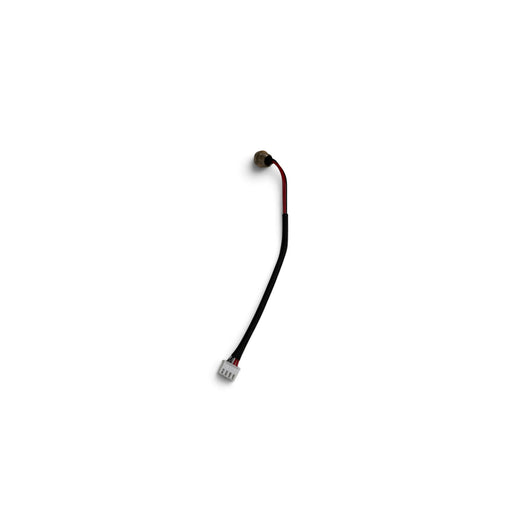Oplaadaansluiting met Kabel voor Hoverboard / E-Scooter | 3-Pins Ronde Aansluiting, 4-Polige Stekker, 4 Aders | 18 cm | Zilver, met Moer