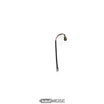 Oplaadaansluiting voor hoverboard 6,5 / 8 / 10 inch | 3-pins | 12 mm schroefdraad | Zilver | 18,5 cm kabel