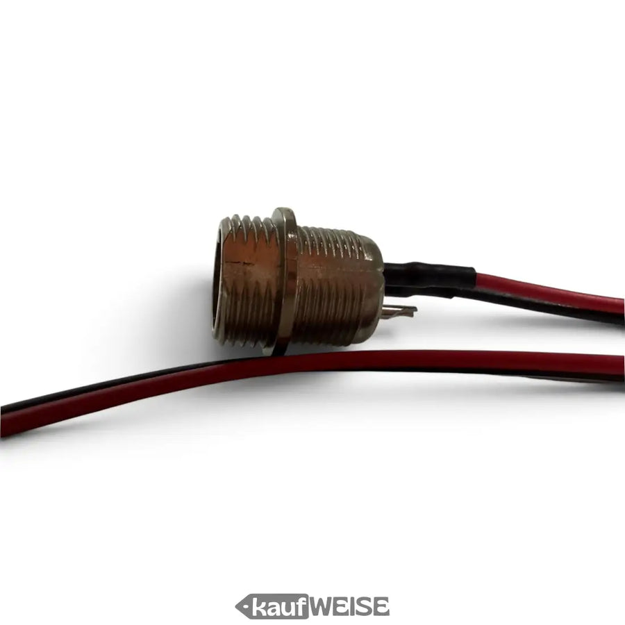 Witte 3-pins connector, gewoon insteken