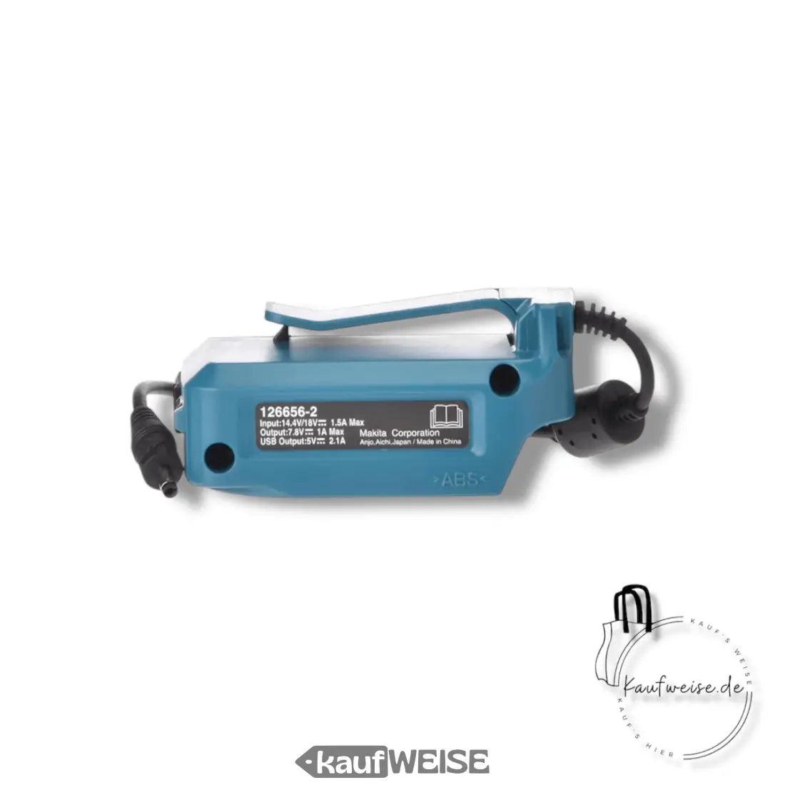 Teal Makita 198632-6 18V LXT® Stromquellenadapter mit Griff für mobile Stromversorgung