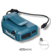 Makita USB-adapter LXT (14,4V/18V) – accu als powerbank | 2x 2,1A laadpoort | ADP05