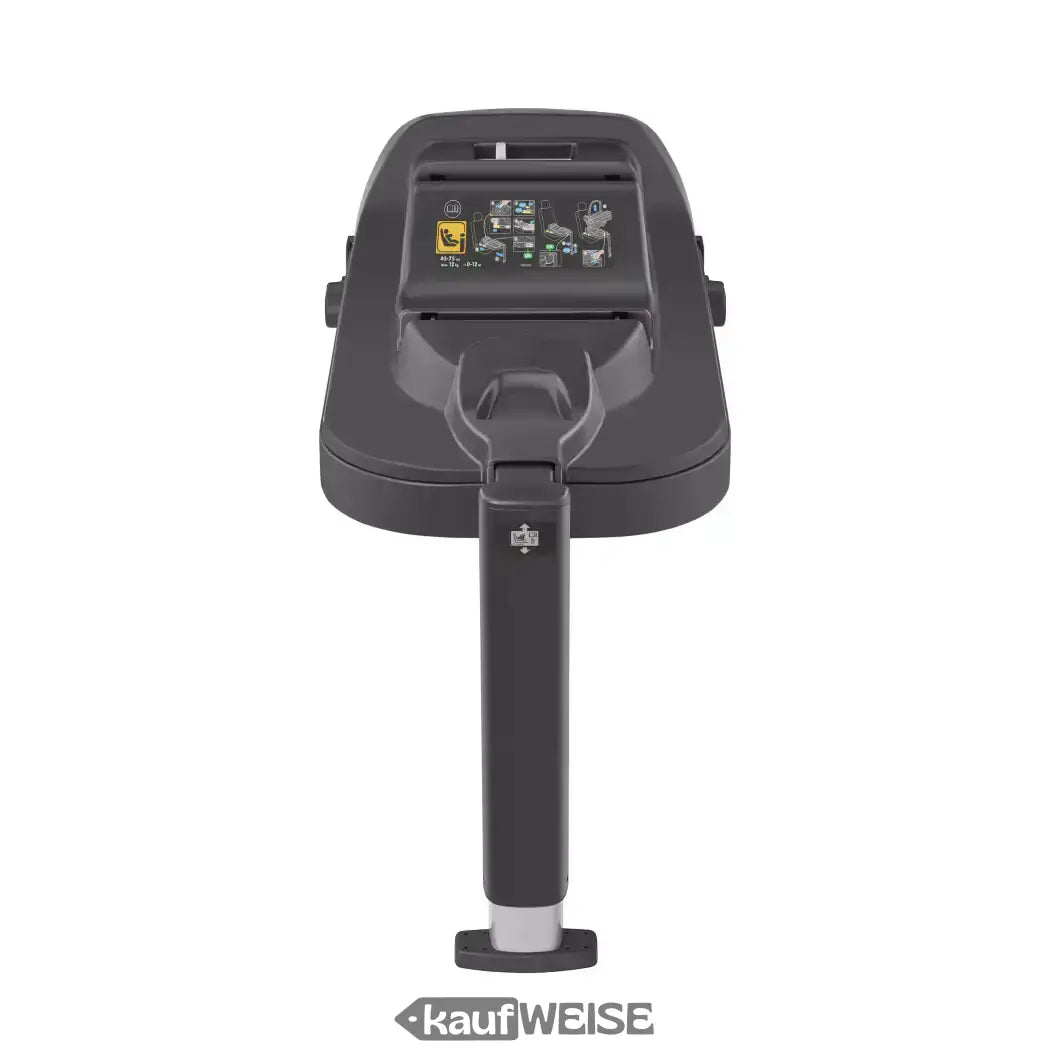 Schwarzer und grauer Staubsaugergriff mit ergonomischem Design aus robustem Kunststoff