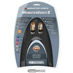 Monster Video 2 Antennekabel | 1,5 m coaxiaal | Dubbel afgeschermd | 24-karaats gouden contacten | HDTV