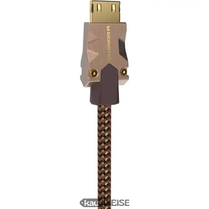 Braided brown Monster DisplayPort Kabel für Monster HDMI-Kabel M2000 4K, 5 m