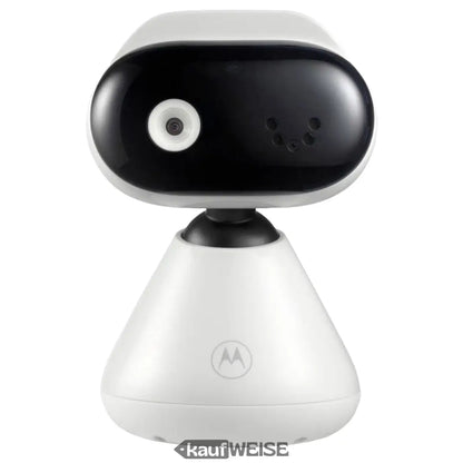 Weiß und Schwarz Babyphone Zusatzkamera, schwenkbar, Nachtsicht für Motorola PIP1500