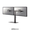 Neomounts van Newstar FPMA-D865D bureausteun voor twee monitoren | 10-27 inch | In hoogte verstelbaar en draaibaar
