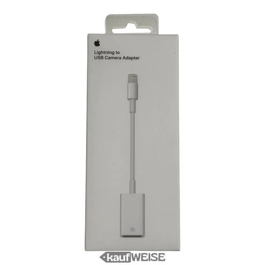 Originele Apple Lightning naar USB camera-adapter (MD821ZM/A) | Foto's en video's importeren | Sluit USB-apparaten aan op iPhone en iPad