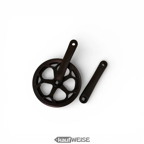 Schwarzer Prowheel Kurbelsatz mit abgelöstem Arm, 170mm