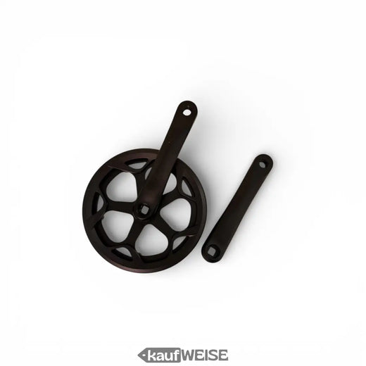 Prowheel crankstel (170 mm) voor Knaap AMS &amp; RTD | Koudgesmeed | Aluminium crankarmen | Zwart