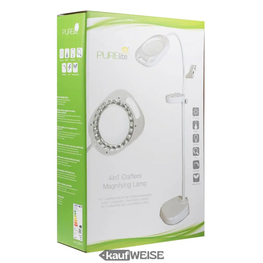 Purelite 4-in-1 LED-loeplamp, dimbaar met standaard