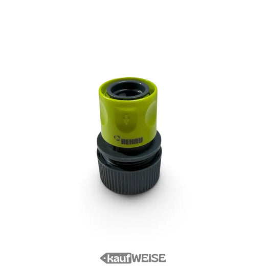 Rehau universele slangkoppeling 3/4 inch (19 mm) | Rubberen handgreep | Push-fit systeem voor tuinslangen