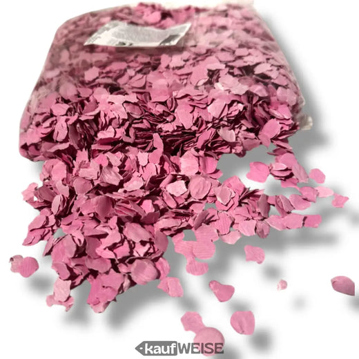 Roze confetti voor babyborrels