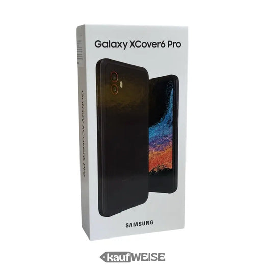 Samsung Galaxy XCover 6 Pro (128 GB) | Robuuste 5G-smartphone voor buitengebruik | IP68-gecertificeerd en vervangbare batterij