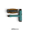 Skateboard T-Tool Set voor Summerboard Elektrische Skateboards | Shred Wrench & Shred Key | 8 mm Maat | Turquoise/Goud