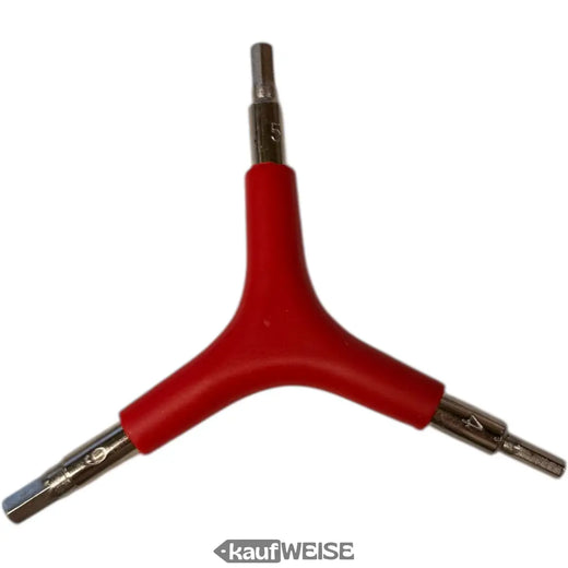 Urban Armor Y-inbussleutel (4/5/6 mm) | Rood | 3-weg inbussleutel