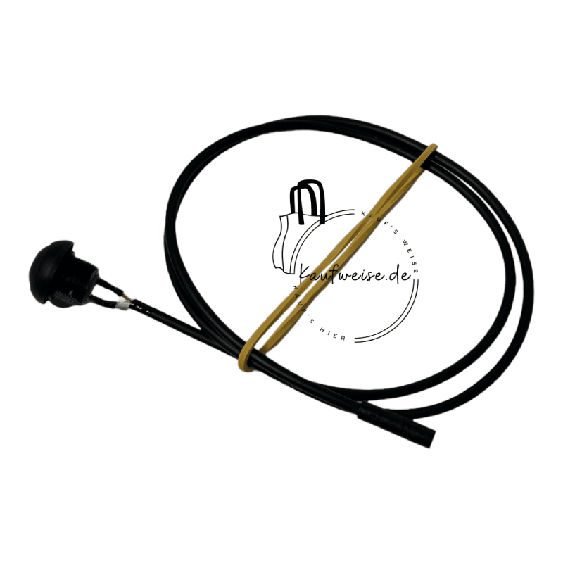 Schwarzes Kabel mit kugelförmigem Ende für Vanmoof Original Boost S3- und X3-Modelle