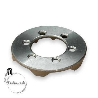 Silberner Metallabstand mit Löchern für VanMoof Lock Ring Stealth Lock Kicklock Rotor