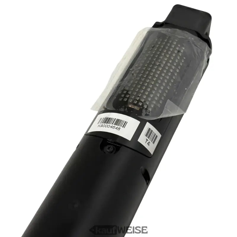 Schwarzes zylindrisches Objekt mit strukturiertem Deckel von Vanmoof X3 Smart Cartridge